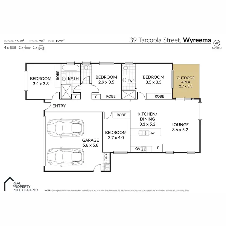 Floorplan of Homely house listing, 39 Tarcoola Street, Wyreema QLD 4352