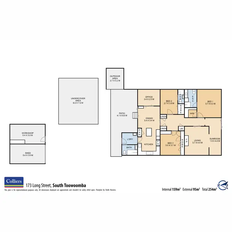 Floorplan of Homely house listing, 173 Long Street, South Toowoomba QLD 4350