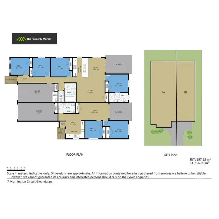 Floorplan of Homely semi-detached listing, 7 Mornington Circuit, Gwandalan NSW 2259