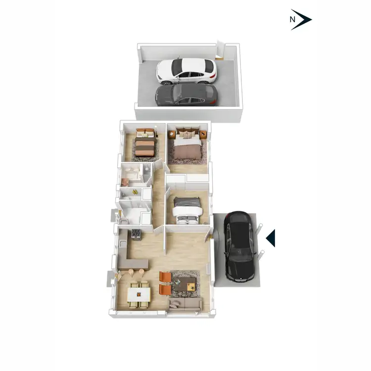 Floorplan of Homely house listing, 7 Raymond Street, Tootgarook VIC 3941