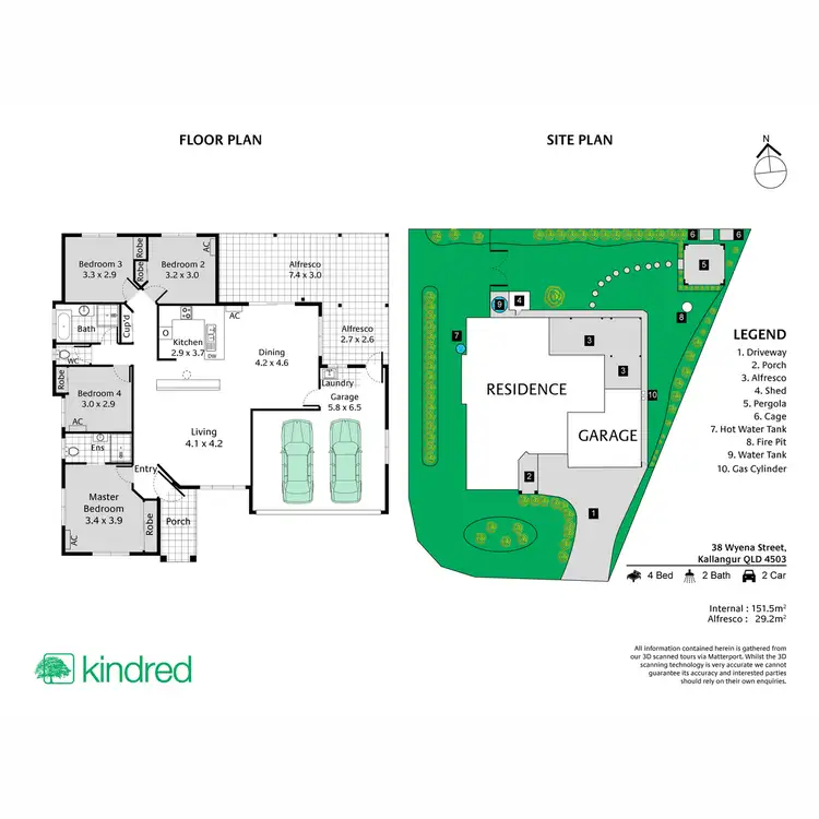 Floorplan of Homely house listing, 38 Wyena Street, Kallangur QLD 4503