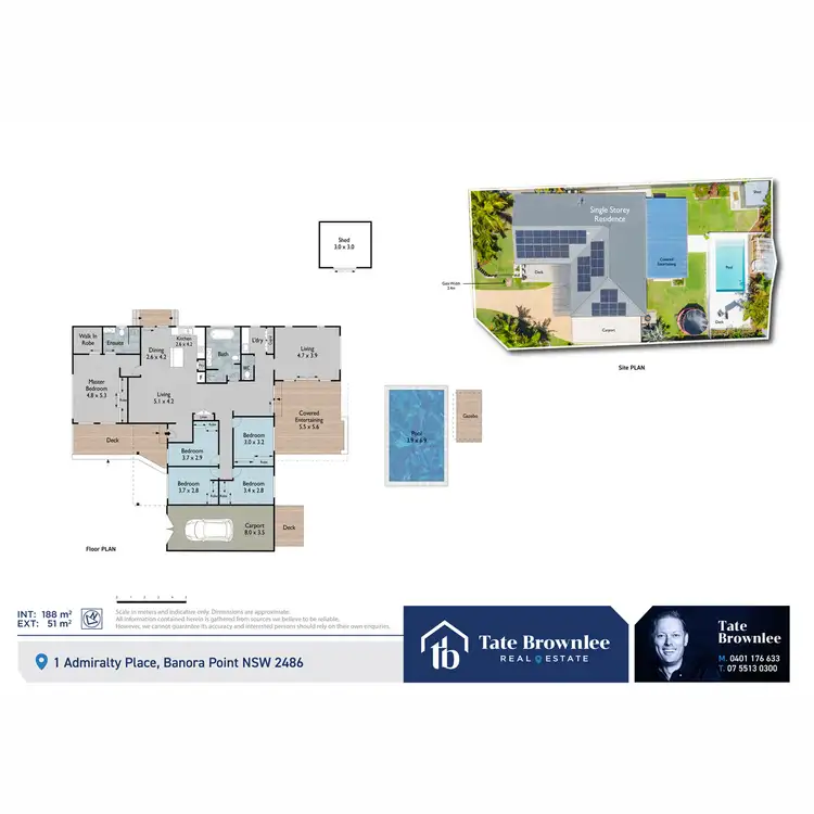Floorplan of Homely house listing, 1 Admiralty Place, Banora Point NSW 2486