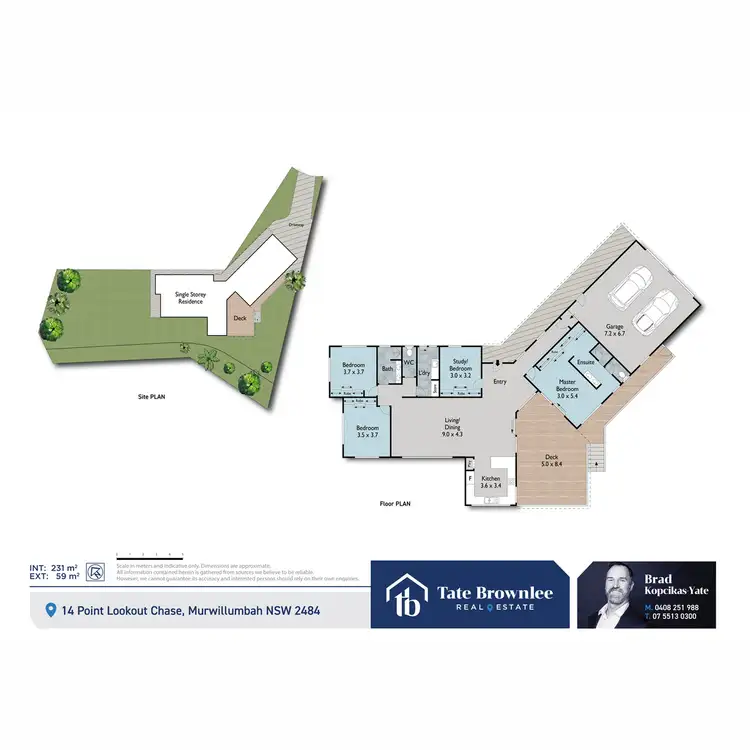 Floorplan of Homely house listing, 14 Point Lookout Chase, Murwillumbah NSW 2484