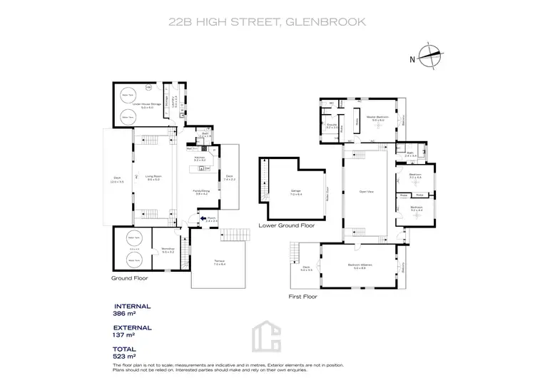 Floorplan of Homely house listing, 22B High Street, Glenbrook NSW 2773