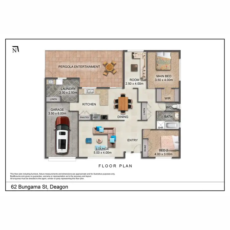 Floorplan of Homely house listing, 62 Bungama Street, Deagon QLD 4017