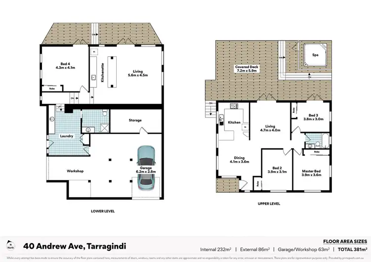 Floorplan of Homely house listing, 40 Andrew Avenue, Tarragindi QLD 4121