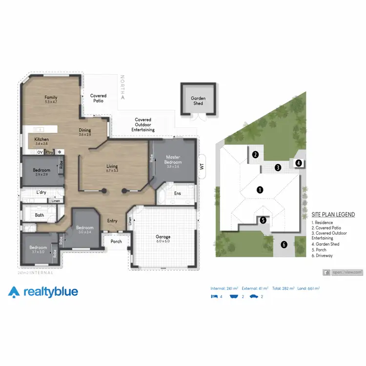 Floorplan of Homely house listing, 13 Coral Sea Court, Burleigh Waters QLD 4220