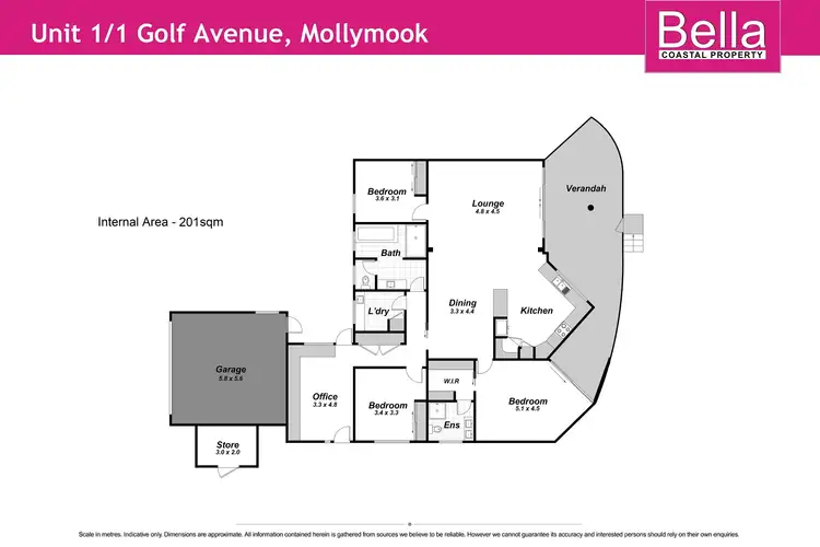 Floorplan of Homely apartment listing, 1 Golf Avenue, Mollymook NSW 2539