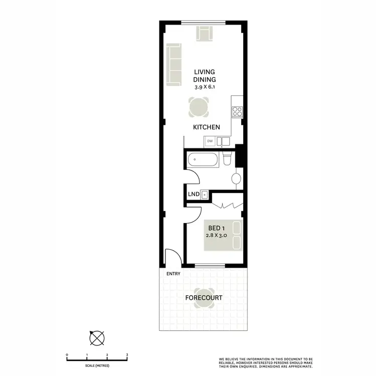 Floorplan of Homely apartment listing, 206/243-271 Pyrmont Street, Pyrmont NSW 2009