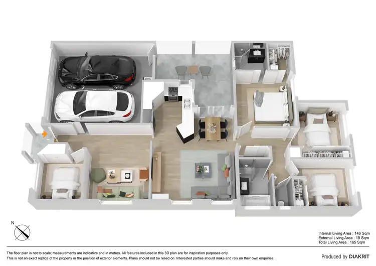 Floorplan of Homely house listing, 69 Summerhill Drive, Morayfield QLD 4506