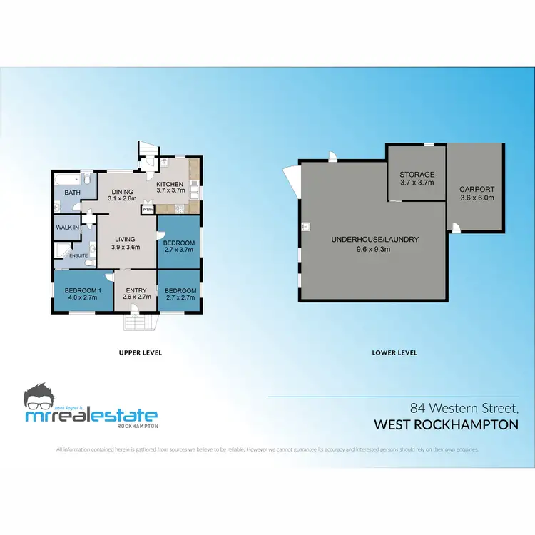 Floorplan of Homely house listing, 11/22 Western Street, West Rockhampton QLD 4700