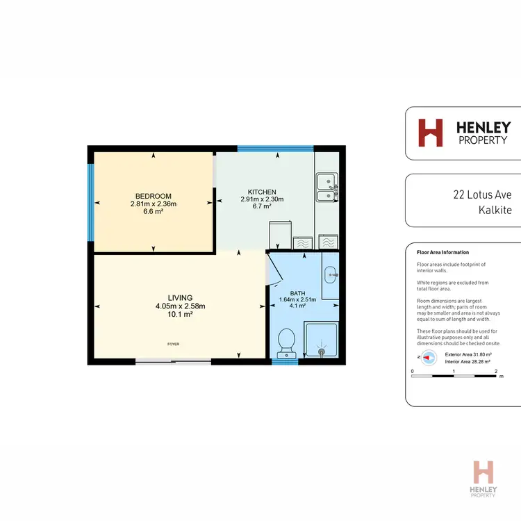 Floorplan of Homely alpine listing, 22 Lotus Avenue, Kalkite NSW 2627