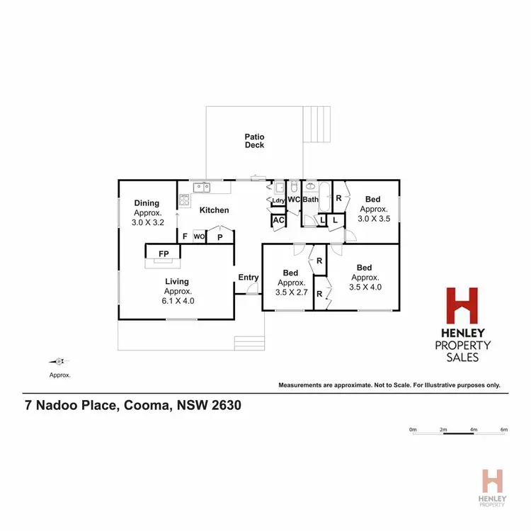 Floorplan of Homely house listing, 7 Nadoo Place, Cooma NSW 2630