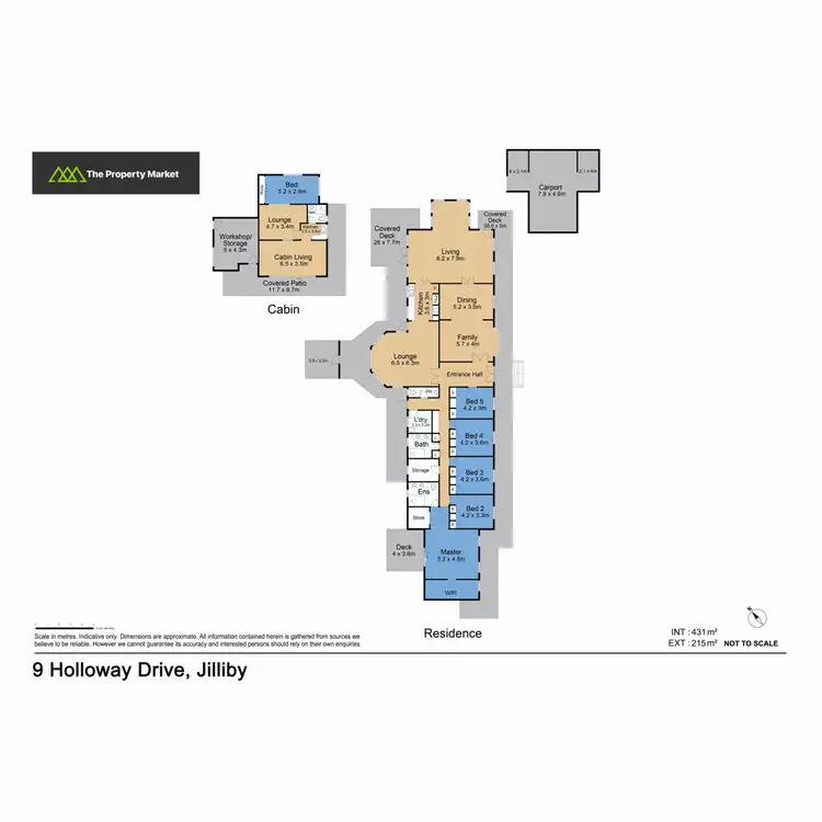 Floorplan of Homely rural property listing, 9 Holloway Drive, Jilliby NSW 2259
