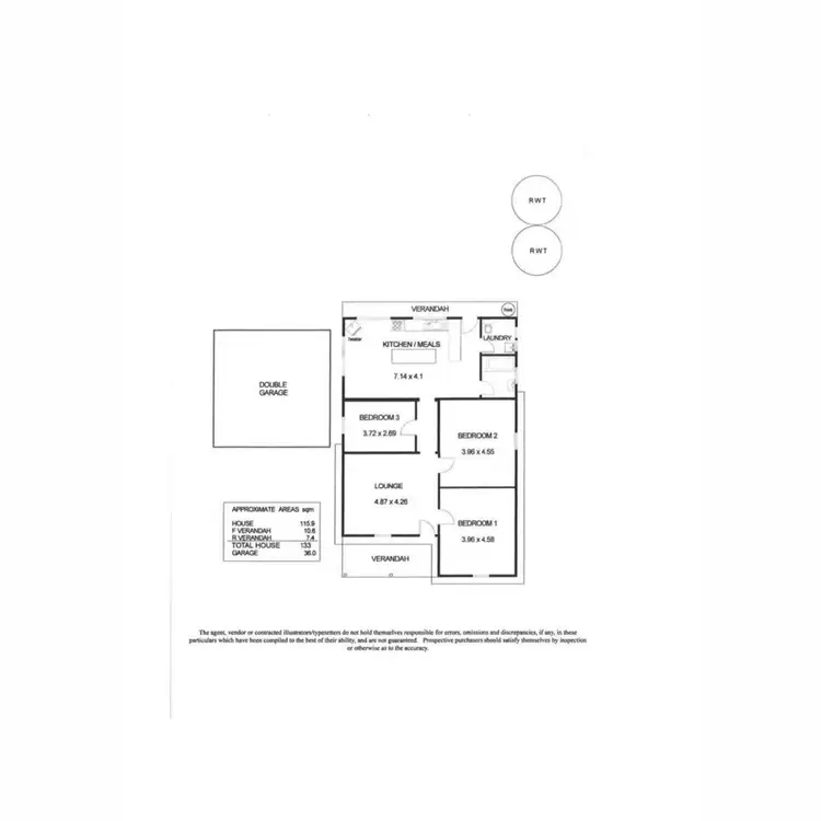Floorplan of Homely house listing, 17 Moorhouse Tce, Riverton SA 5412