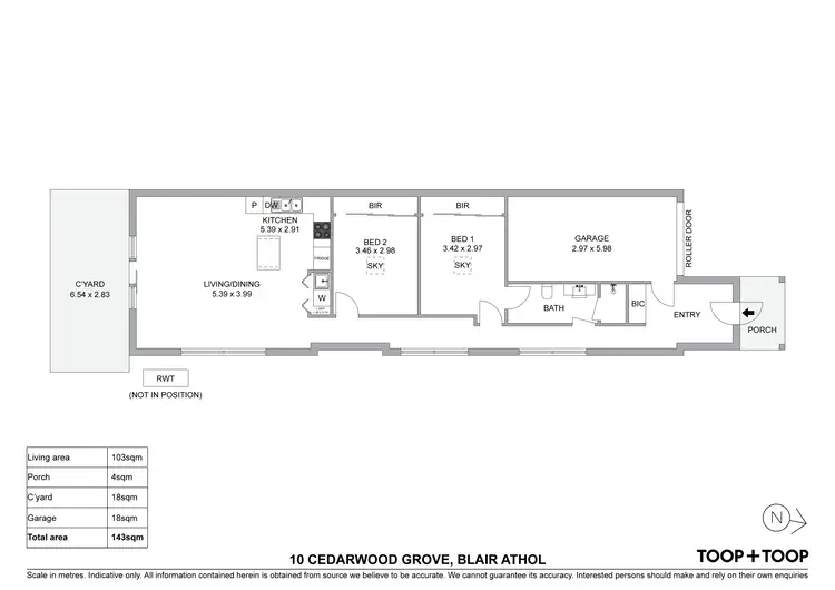 Floorplan of Homely house listing, 10 Cedarwood Grove, Blair Athol SA 5084
