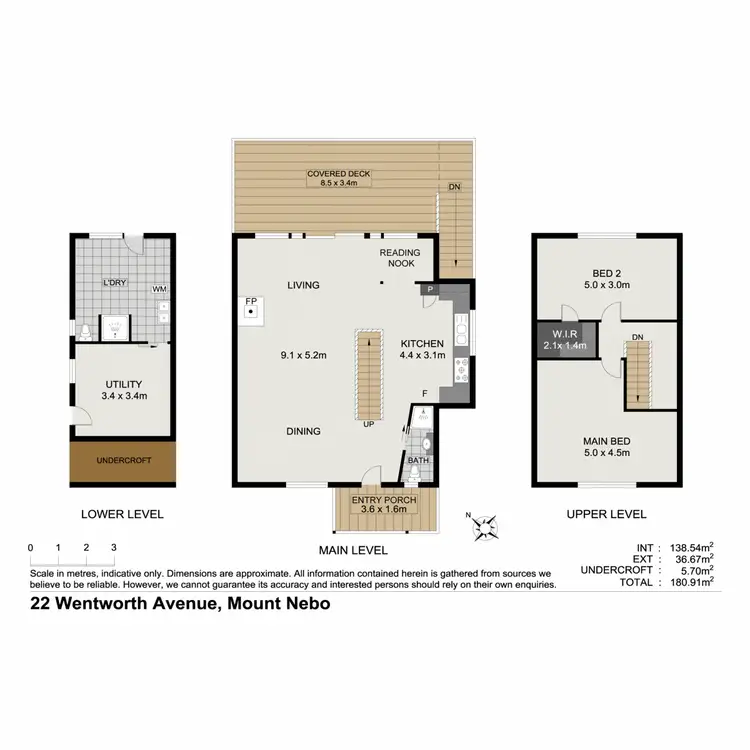 Floorplan of Homely house listing, 22 Wentworth Avenue, Mount Nebo QLD 4520