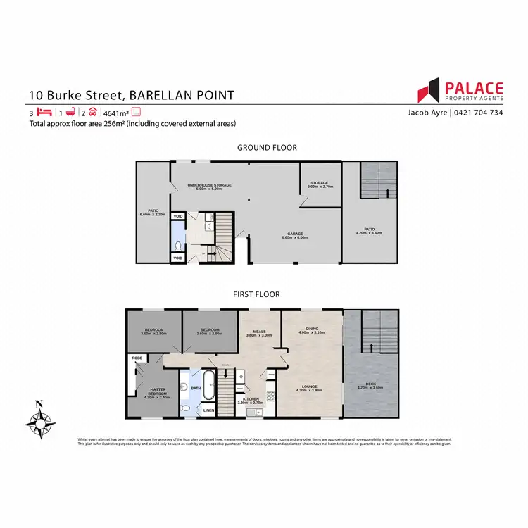 Floorplan of Homely house listing, 10 Burke Street, Barellan Point QLD 4306