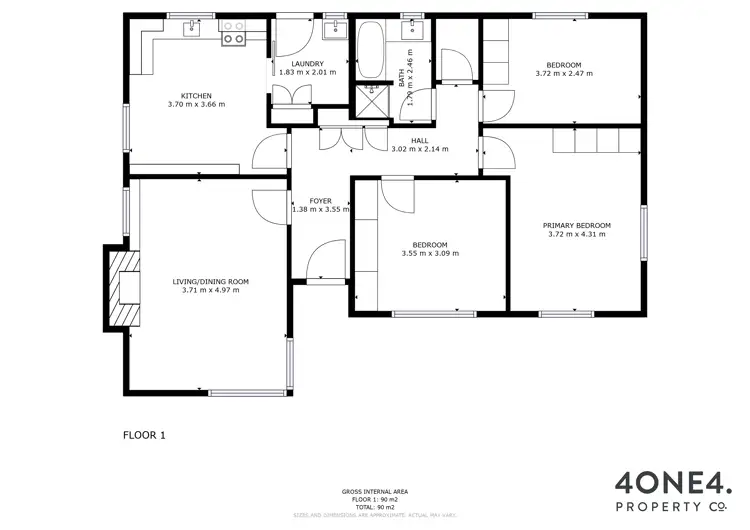 Floorplan of Homely house listing, 21 Moondah Drive, Berriedale TAS 7011