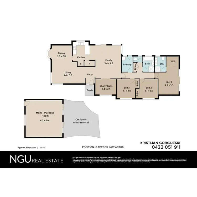 Floorplan of Homely house listing, 12 Buckle Court, Sinnamon Park QLD 4073