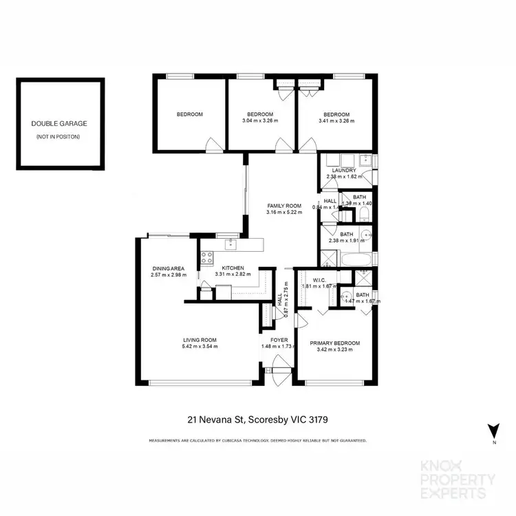 Floorplan of Homely house listing, 21 Nevana Street, Scoresby VIC 3179