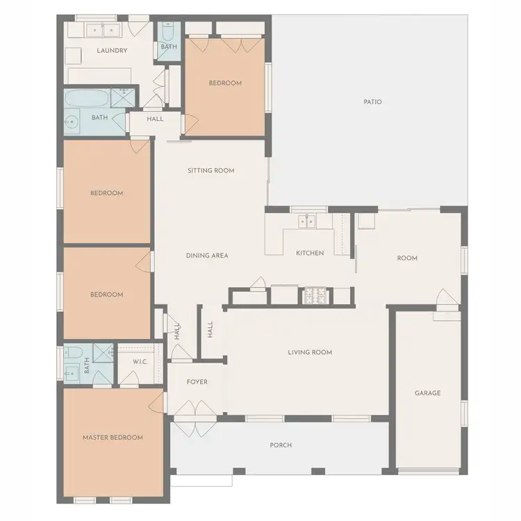 Floorplan of Homely house listing, 12 Mudalla Place, Wanneroo WA 6065