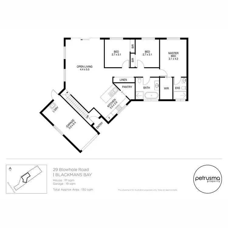 Floorplan of Homely house listing, 29 Blowhole Road, Blackmans Bay TAS 7052