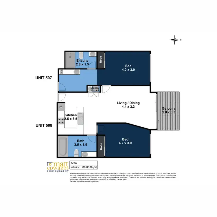 Floorplan of Homely apartment listing, 603-604/532-542 Ruthven Street, Toowoomba City QLD 4350