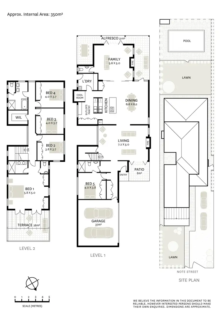 Floorplan of Homely house listing, 6 Note Street, Hunters Hill NSW 2110