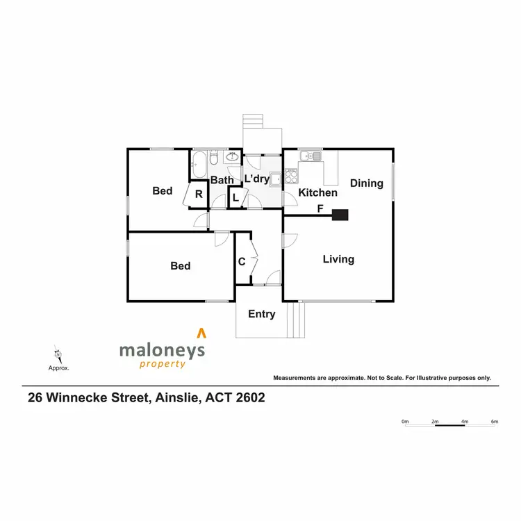 Floorplan of Homely house listing, 26 Winnecke Street, Ainslie ACT 2602