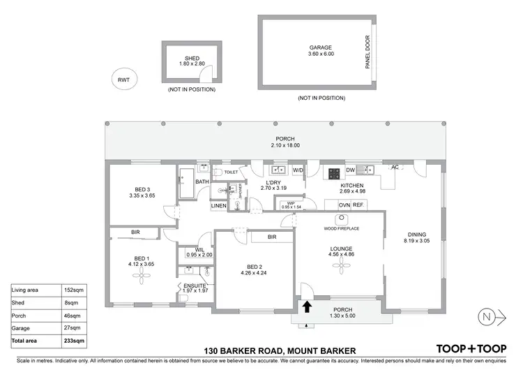 Floorplan of Homely house listing, 130 Barker Road, Mount Barker SA 5251