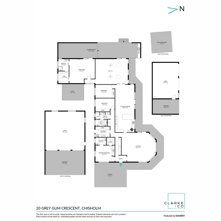 Floorplan of Homely house listing, 20 Grey Gum Crescent, Chisholm NSW 2322