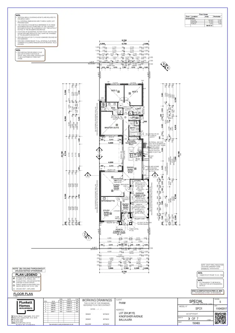 Floorplan of Homely house listing, 115A Kingfisher Avenue, Ballajura WA 6066