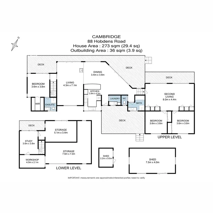 Floorplan of Homely house listing, 88 Hobdens Road, Cambridge TAS 7170