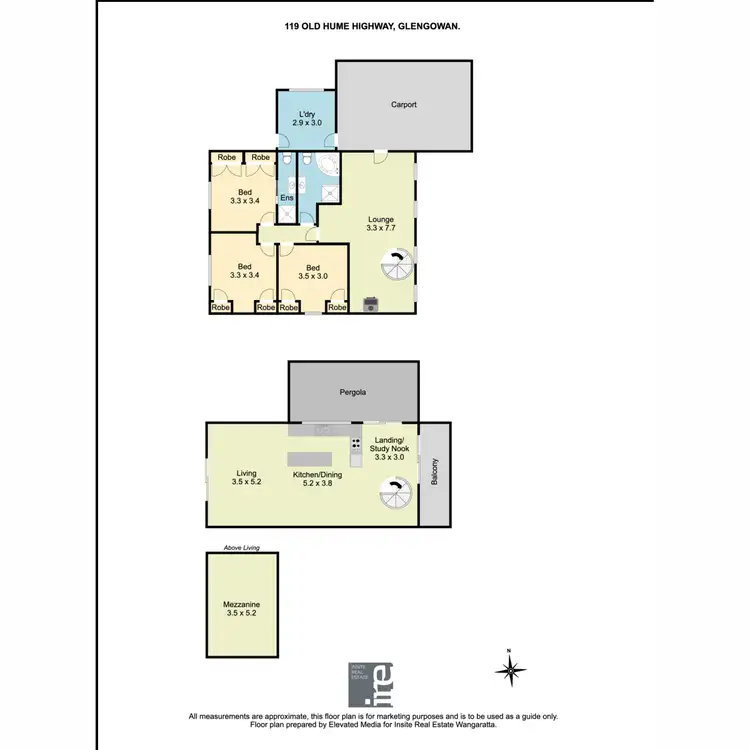 Floorplan of Homely house listing, 119 Old Hume Highway, Glenrowan VIC 3675