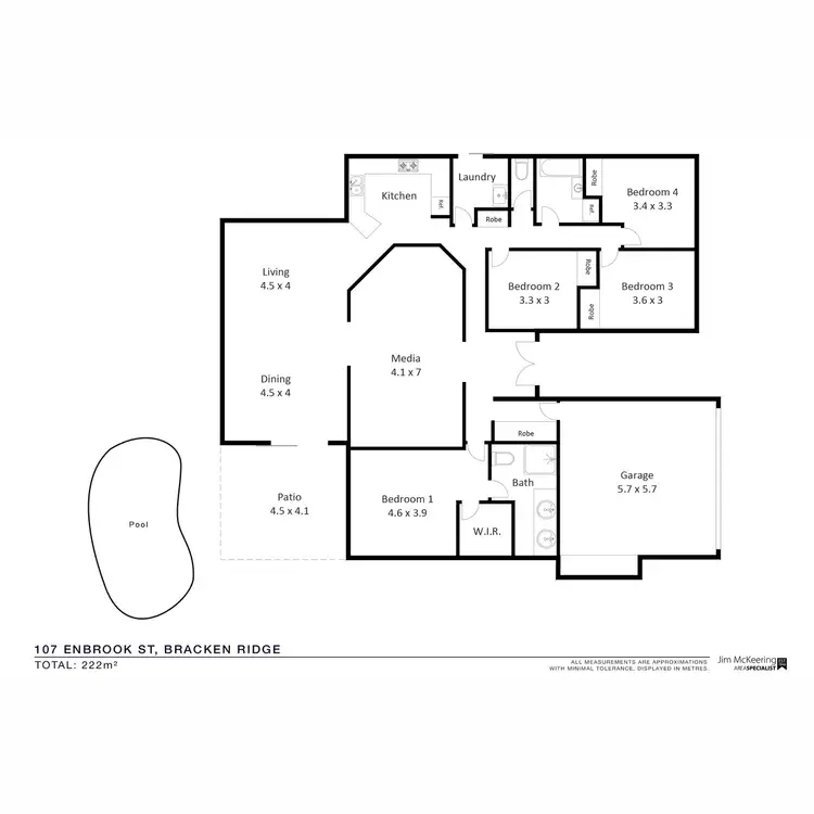 Floorplan of Homely house listing, 107 Enbrook Street, Bracken Ridge QLD 4017
