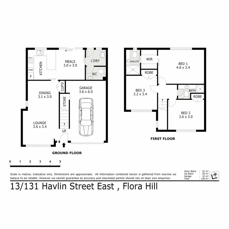 Floorplan of Homely house listing, 13/131 Havlin Street East, Flora Hill VIC 3550