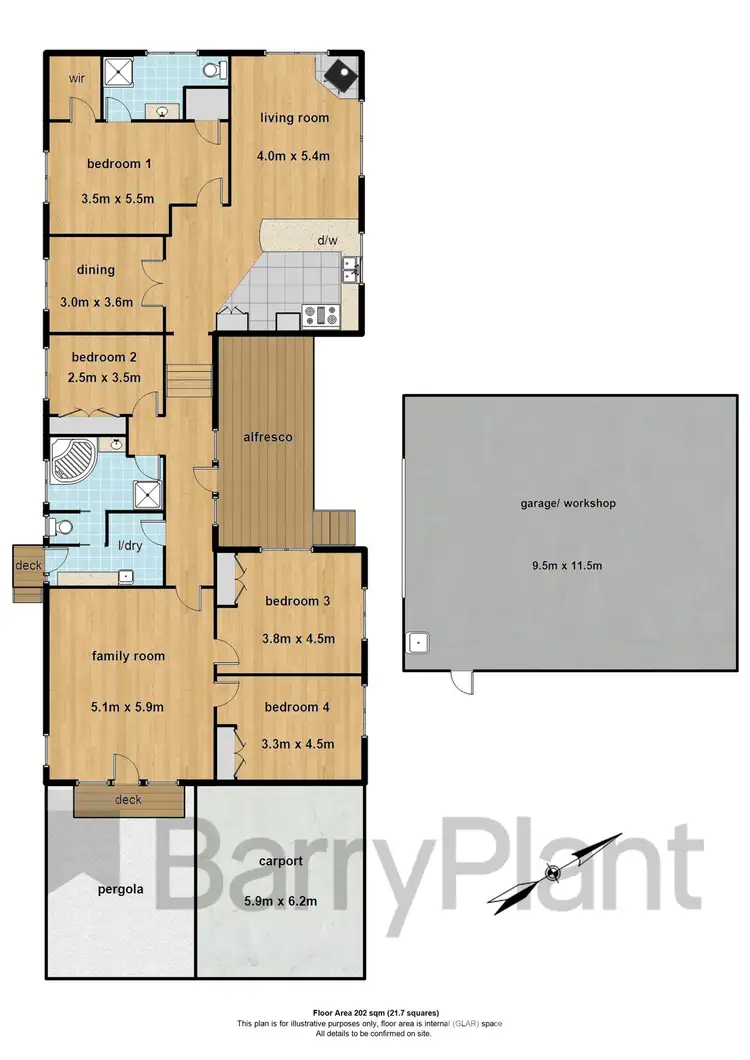 Floorplan of Homely house listing, 491 Monbulk Road, Monbulk VIC 3793