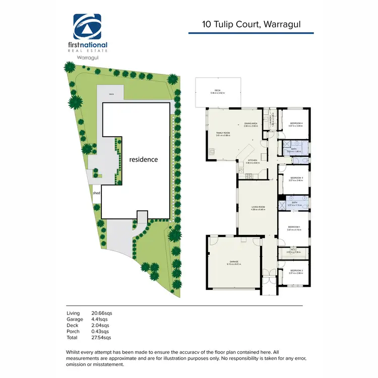 Floorplan of Homely house listing, 10 Tulip Court, Warragul VIC 3820