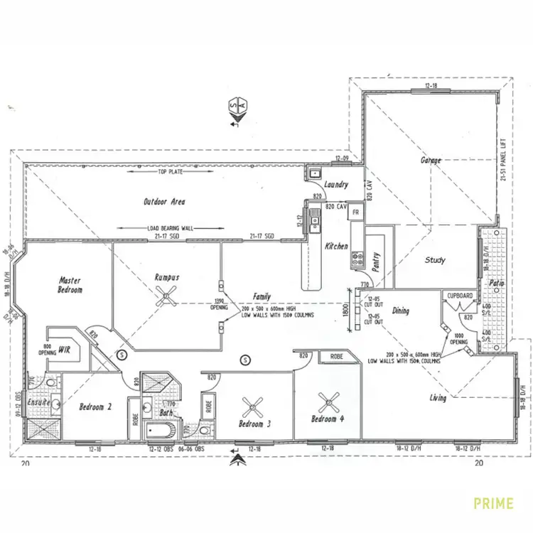 Floorplan of Homely house listing, 90 Sempfs Road, Dundowran Beach QLD 4655