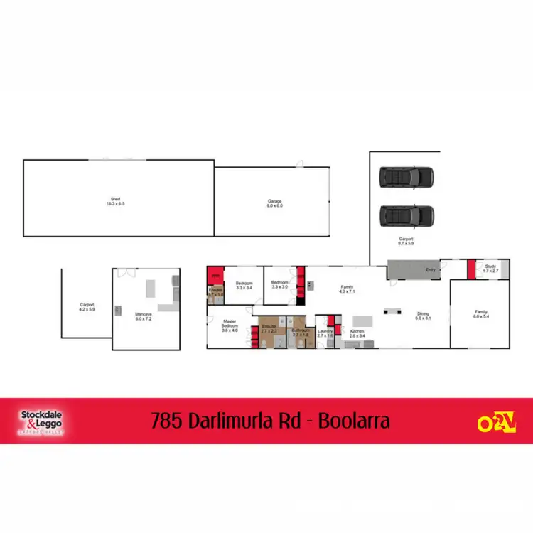 Floorplan of Homely rural property listing, 785 Darlimurla Road, Boolarra VIC 3870