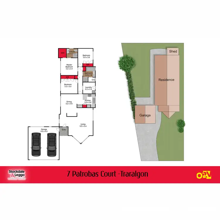 Floorplan of Homely house listing, 7 Patrobas Crt, Traralgon VIC 3844