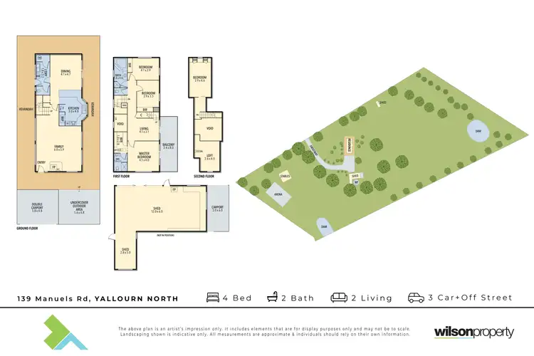 Floorplan of Homely house listing, 139 Manuels Road, Yallourn North VIC 3825