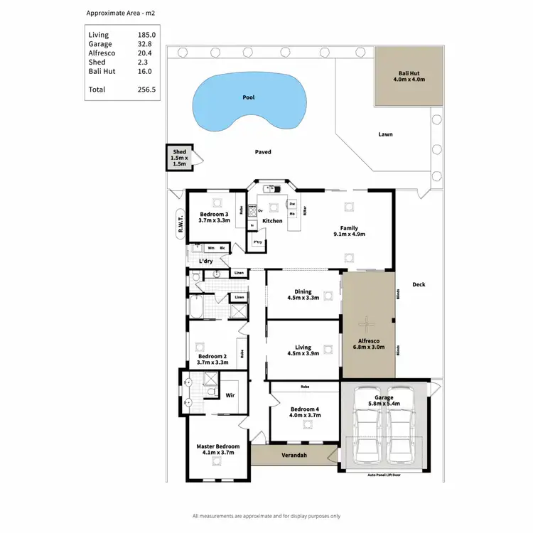 Floorplan of Homely house listing, 4 Scrub Avenue, Aldinga Beach SA 5173