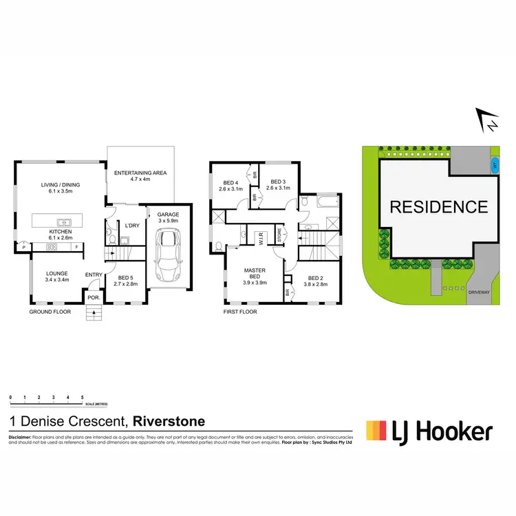 Floorplan of Homely house listing, 1 Denise Crescent, Grantham Farm NSW 2765