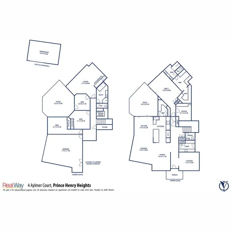 Floorplan of Homely house listing, 4 Aylmer Court, Prince Henry Heights QLD 4350