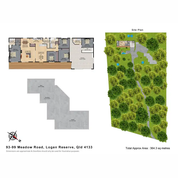 Floorplan of Homely house listing, 93-99 Meadow Road, Logan Reserve QLD 4133