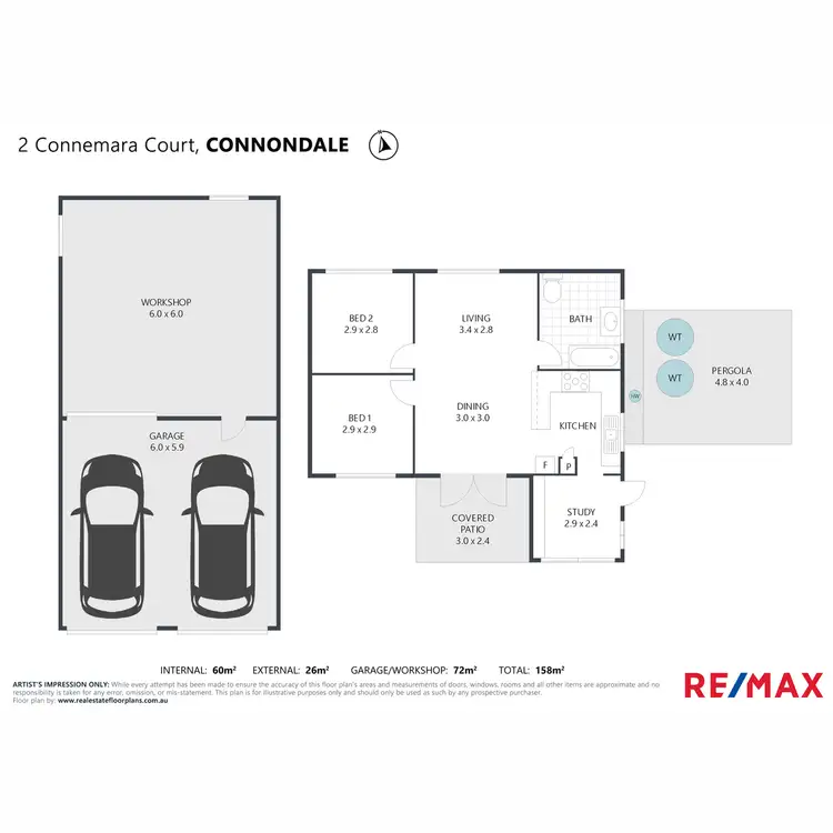 Floorplan of Homely house listing, 2 Connemara Court, Conondale QLD 4552