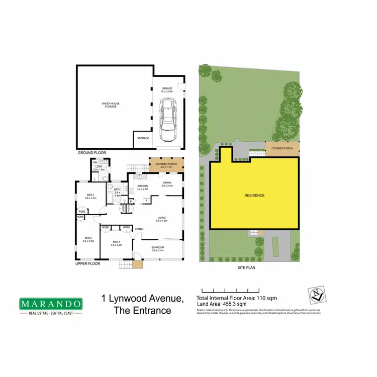 Floorplan of Homely house listing, 1 Lynwood Avenue, The Entrance NSW 2261