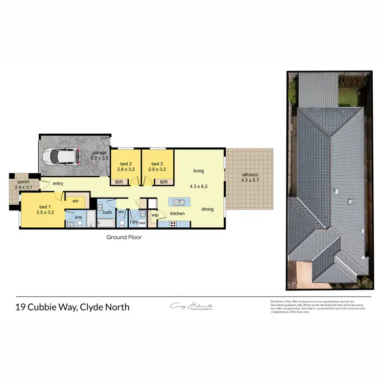 Floorplan of Homely house listing, 19 Cubbie Way, Clyde North VIC 3978